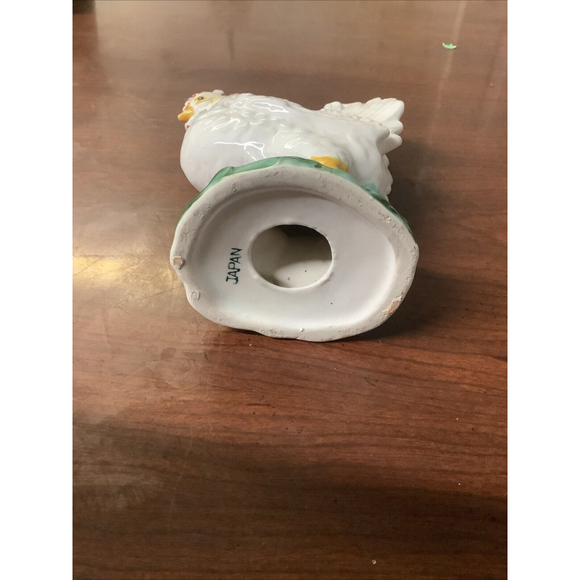 VTG MCM 6.25" T Ceramic Rooster Figurine - Lipper & Mann Importers - JAPAN - Picture 5 of 6